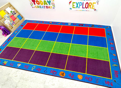 Enhancing Early Education Classrooms with Seating Rugs