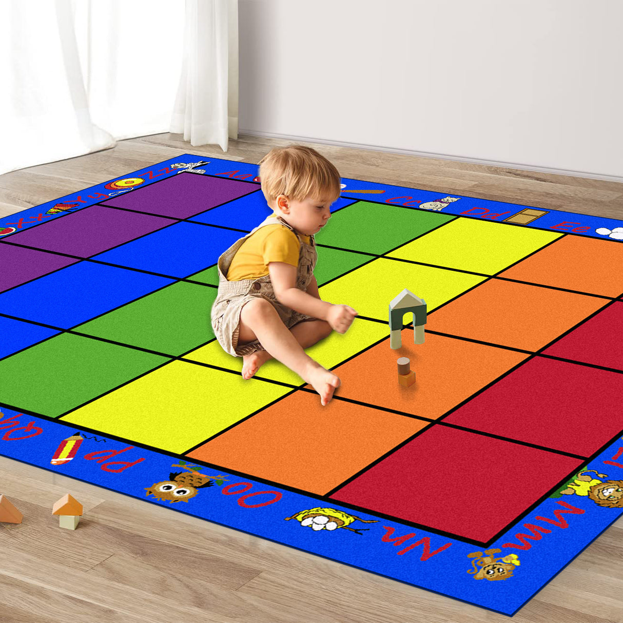 Seating Rainbow with Alphabet Rug 24 PRESALE!! (COMING IN STOCK LATE OCTOBER)