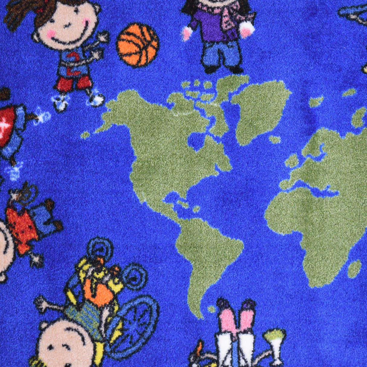 Our World of Virtue Classroom Rug