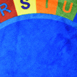 Colors Alphabet Circle Learning Rug