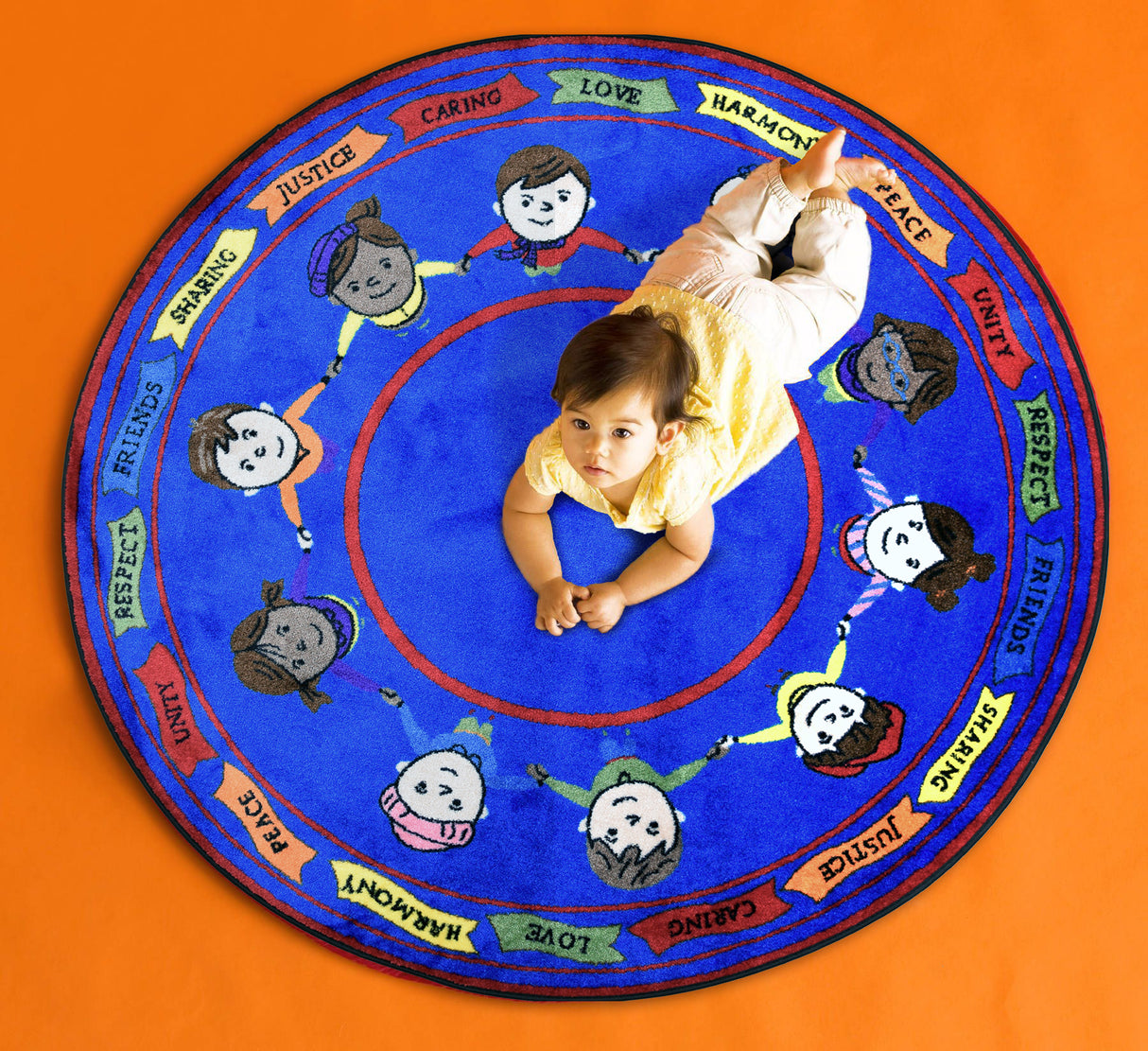 Hand in Hand Friendship Circle Rug