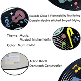 Musical Instruments Classroom Carpet