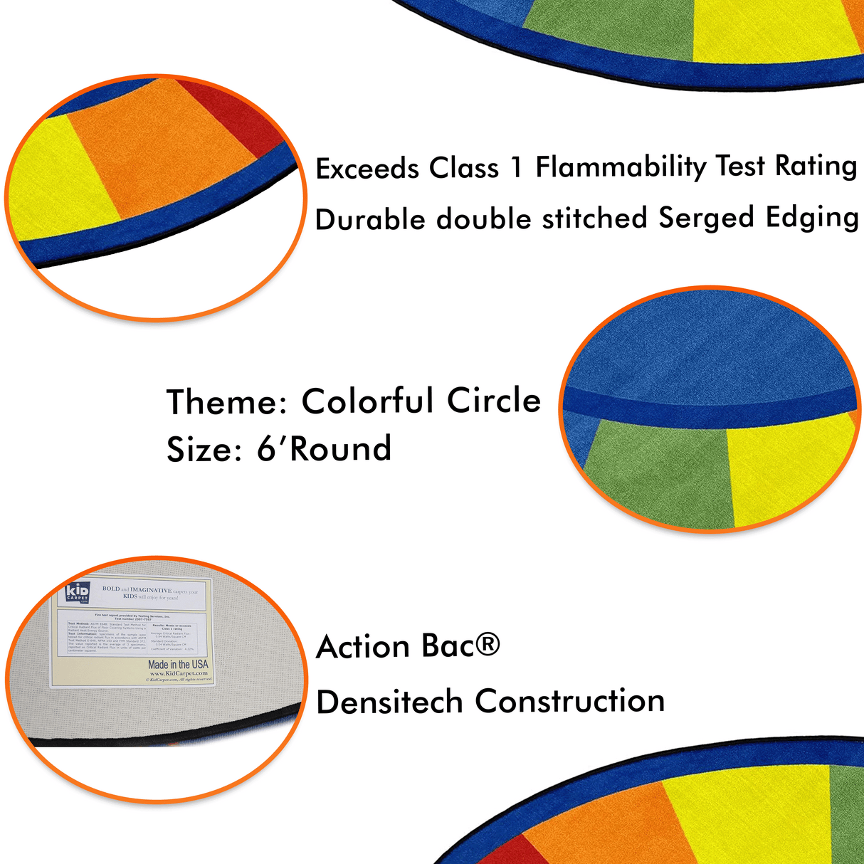 Colors Full Circle Rug