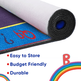 ABC Rainbow Seating Rug 24