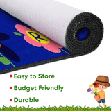 Alphabet Garden School Rug