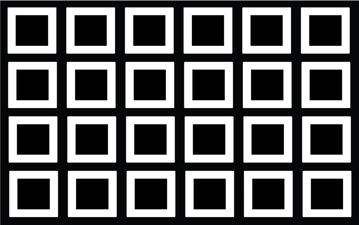 Black and White Squares Classroom Seating Rug 24 PRESALE!! (COMING IN STOCK SUMMER 2025)