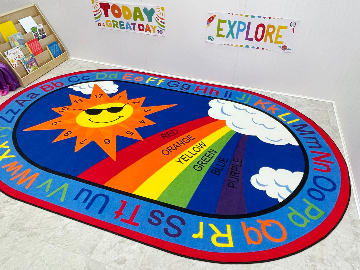 Sky's the Limit Learning Rug