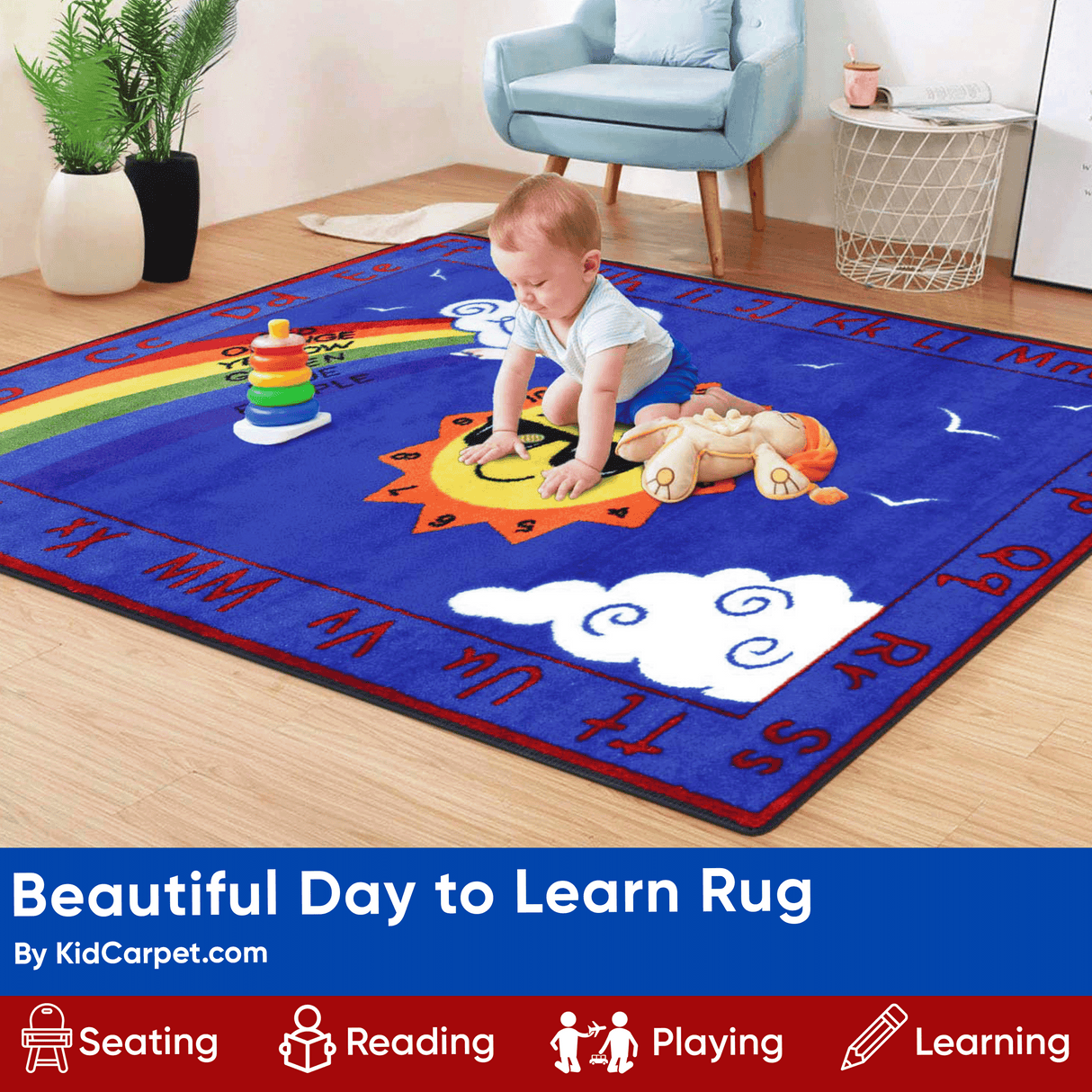 Beautiful Day to Learn Rug