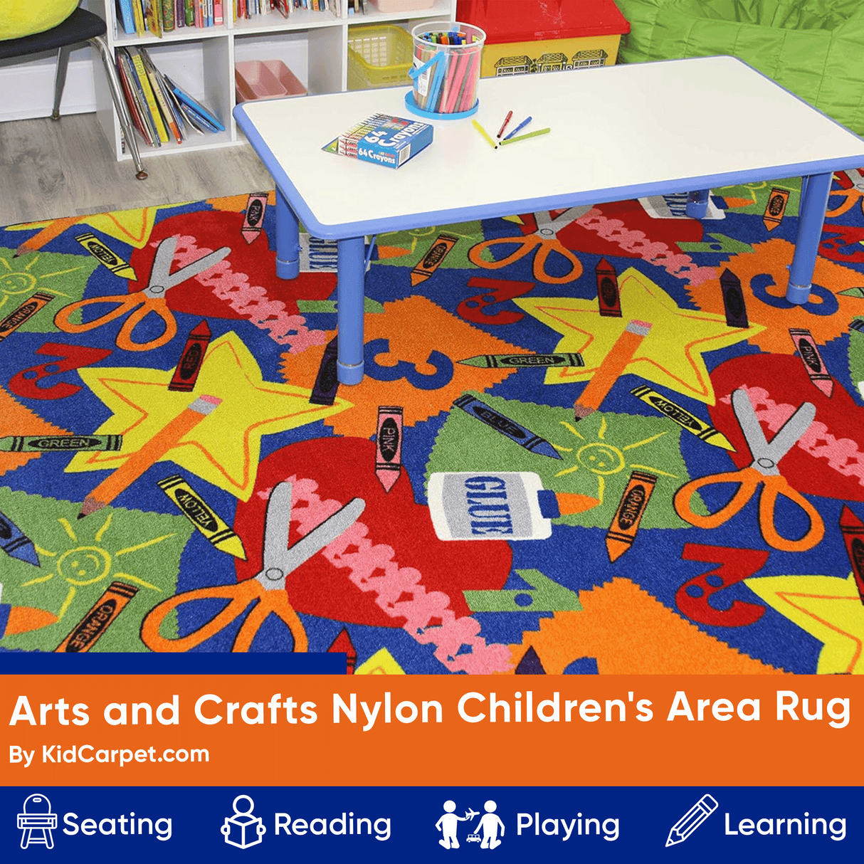 Arts and Crafts Children's Rug