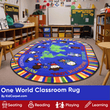 One World Classroom Rug PRESALE!! (COMING IN STOCK LATE OCTOBER)