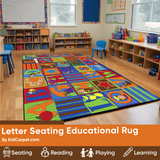 Letter Seating Rug