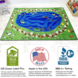 Nature All Around Us Kids Rug (small size)