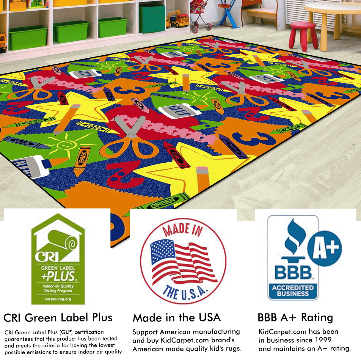 Arts and Crafts Children's Rug