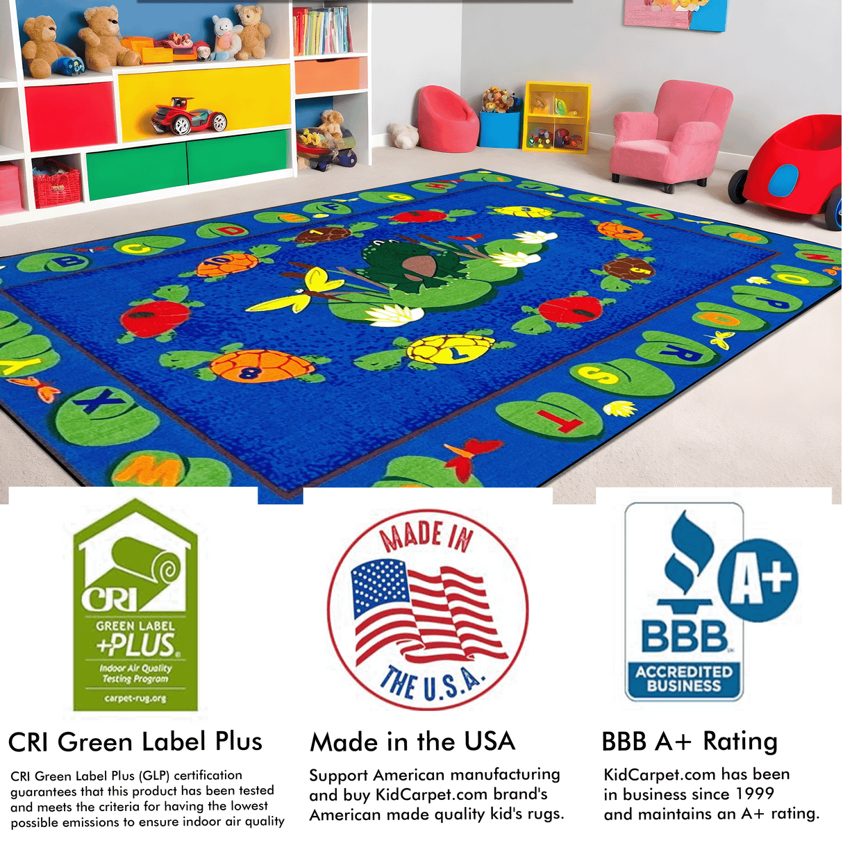 Turtle Circle Time Rug