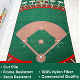 Baseball Stadium Rug