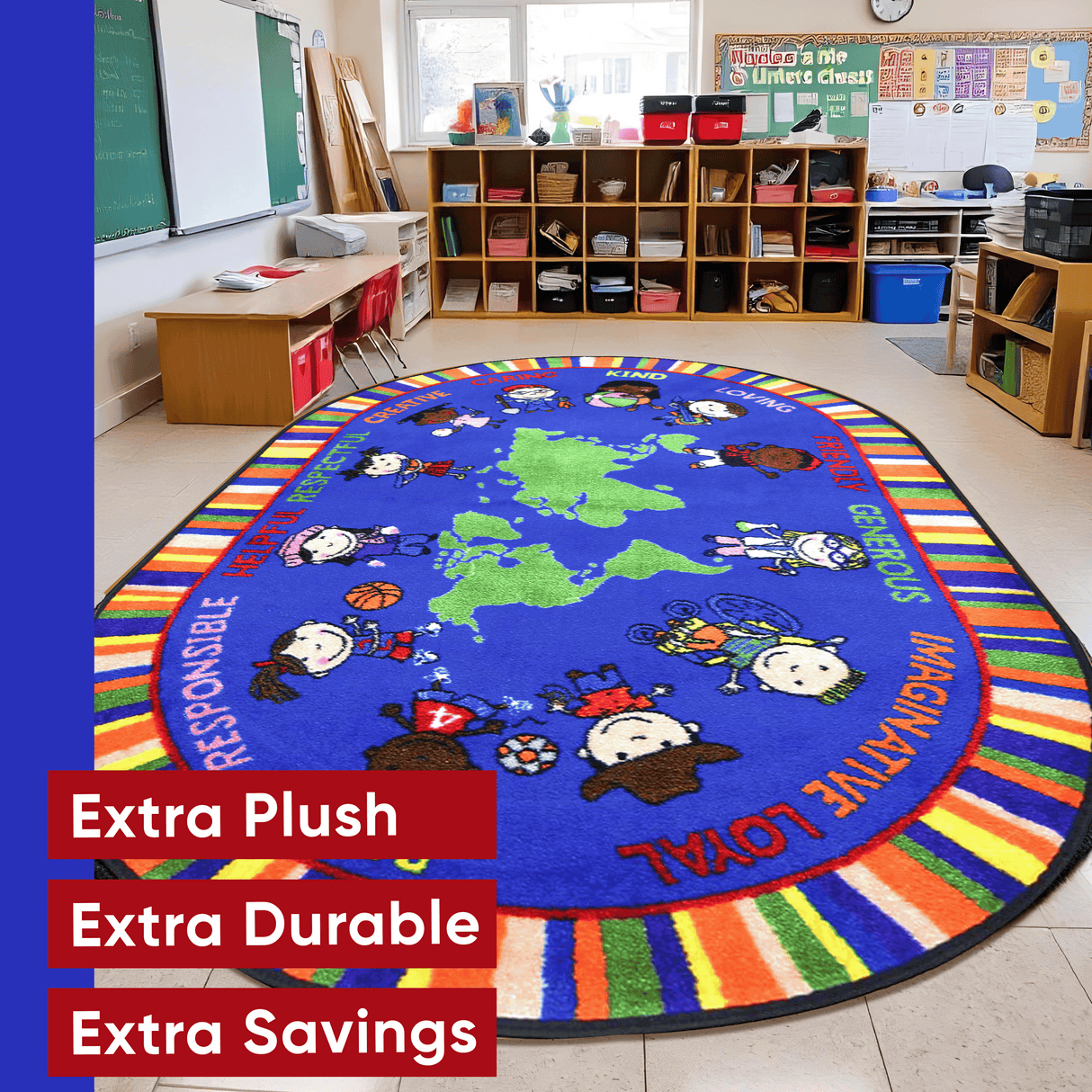 One World Classroom Rug PRESALE!! (COMING IN STOCK LATE OCTOBER)