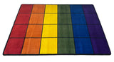 Rainbow Blocks Seating Rug 24 PRESALE!! (COMING IN STOCK LATE OCTOBER)