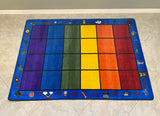 Seating Rainbow with Alphabet Rug 24 PRESALE!! (COMING IN STOCK LATE OCTOBER)