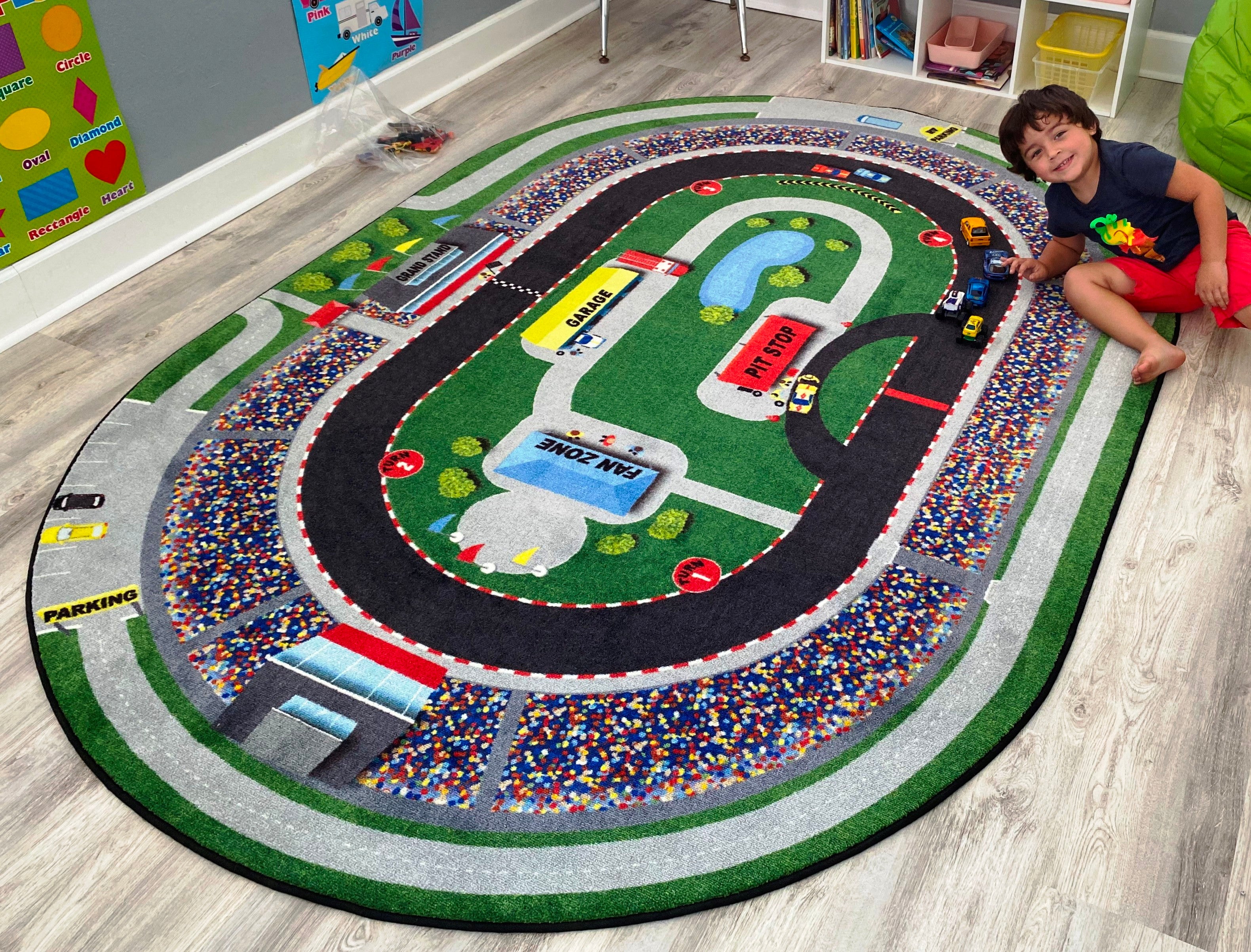 Race Car Rug KidCarpet