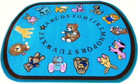 Baby Animals Daycare Rug