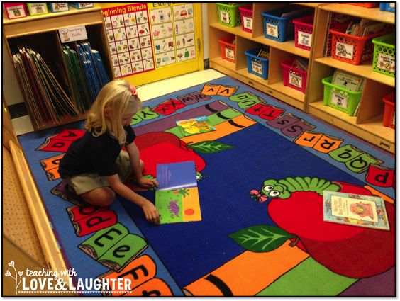 Let's Book It Library Rug