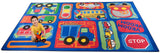 Vroom Vroom Car Play Rug - KidCarpet.com