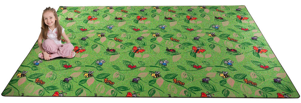 Buzzy Bugs Kids Rug