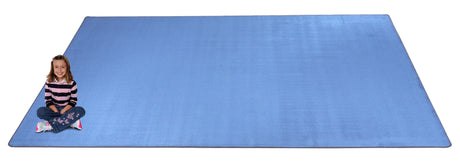 Kid-tastic Solid 30 oz. Light Blue Kids Carpet Wall to Wall - KidCarpet.com