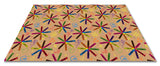 Crayon Scribbles Children's Rug Multi On Tan - KidCarpet.com