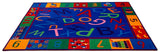 Alphabet and Numbers Teaching Toddler Classroom Rug