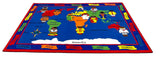 Our World of Peace Map Rug