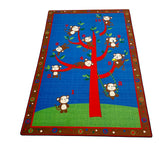 Ten Little Monkeys Rug - KidCarpet.com