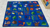 Animals In The Forest Children's Rug