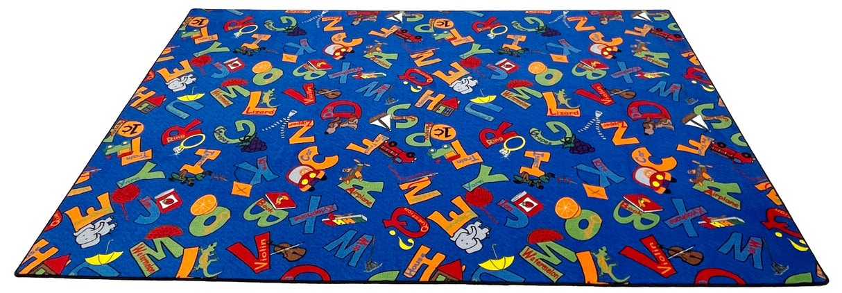 I Know My ABC's Children's Rug - KidCarpet.com