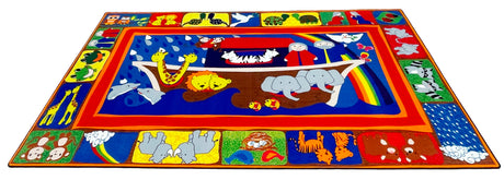 Two by Two Noah’s Ark Rug - KidCarpet.com