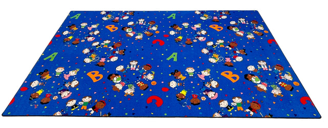 We're All Friends Rug - KidCarpet.com