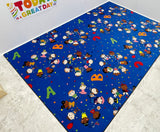 We're All Friends Rug - KidCarpet.com