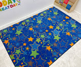 Seating Stars Wall to Wall Children's Carpet