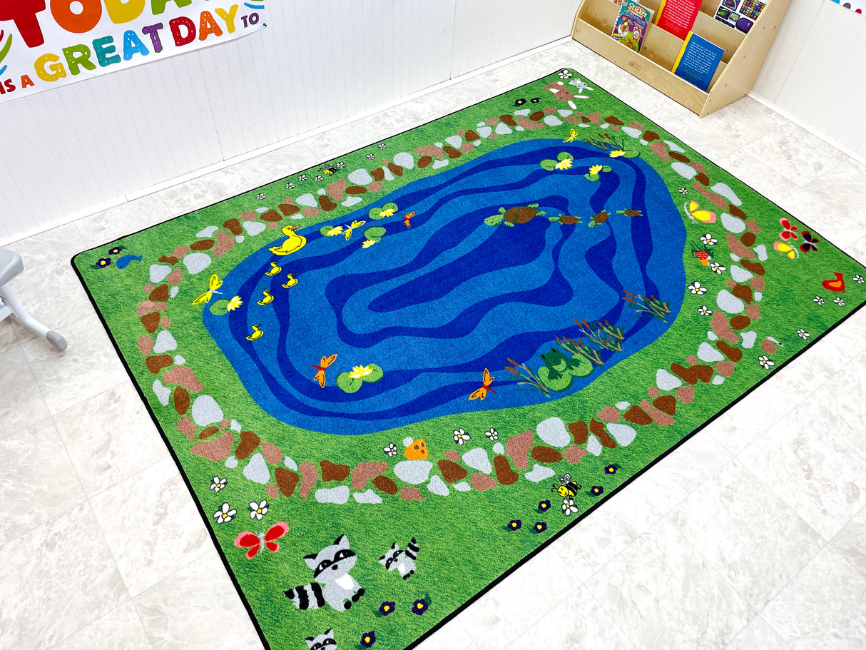 Nature All Around Us Kids Rug - KidCarpet.com