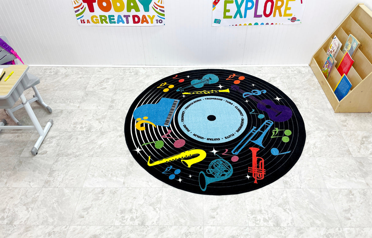 Musical Instruments Classroom Carpet