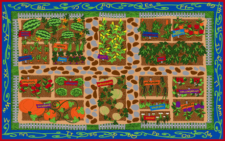 Garden of Good Health Rug - KidCarpet.com