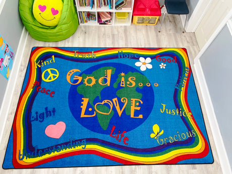 God is Love Rug