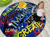 Inspiration Graffiti Kids Rug - KidCarpet.com