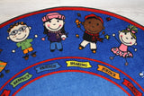 Friends Semicircle Classroom Rug