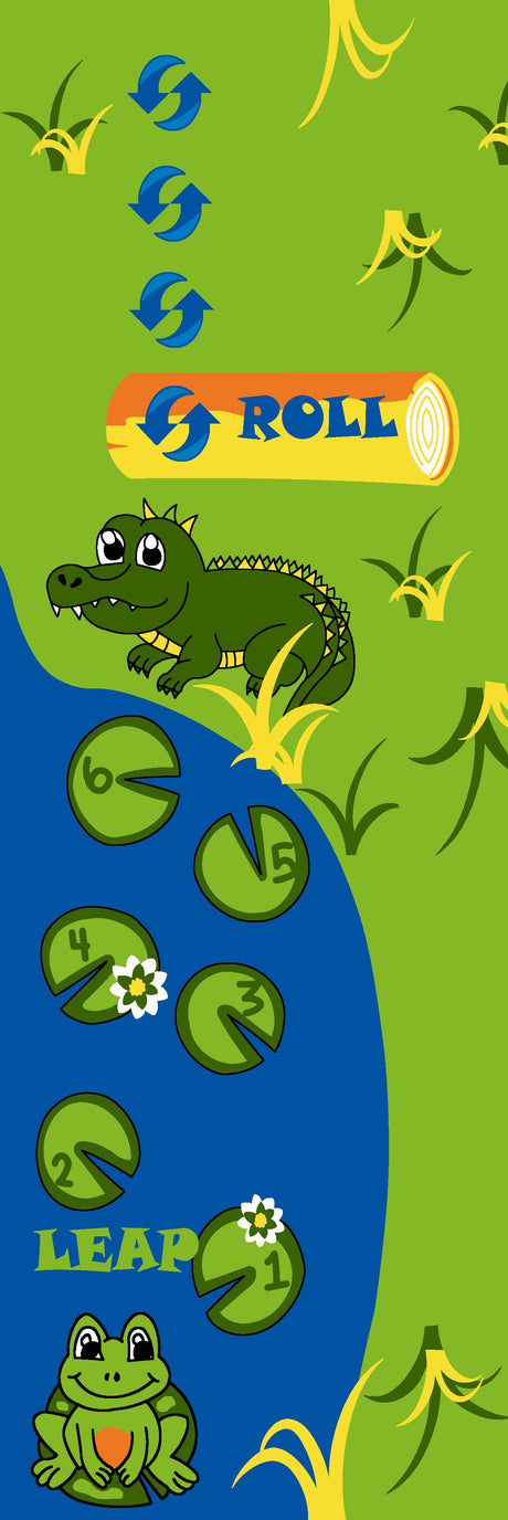 Sensory Path Rug Gator Path - KidCarpet.com