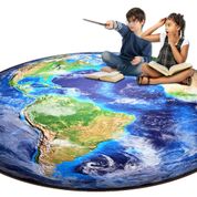 Around the World Photo Educational Rug