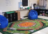 Campfire Playtime Rug - KidCarpet.com