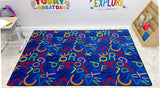 Colorful Letters Alphabet Rug for Kids - KidCarpet.com