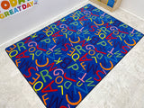 Colorful Letters Alphabet Rug for Kids - KidCarpet.com