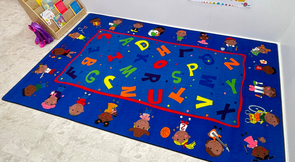 Friends Together Friendship Rug - KidCarpet.com